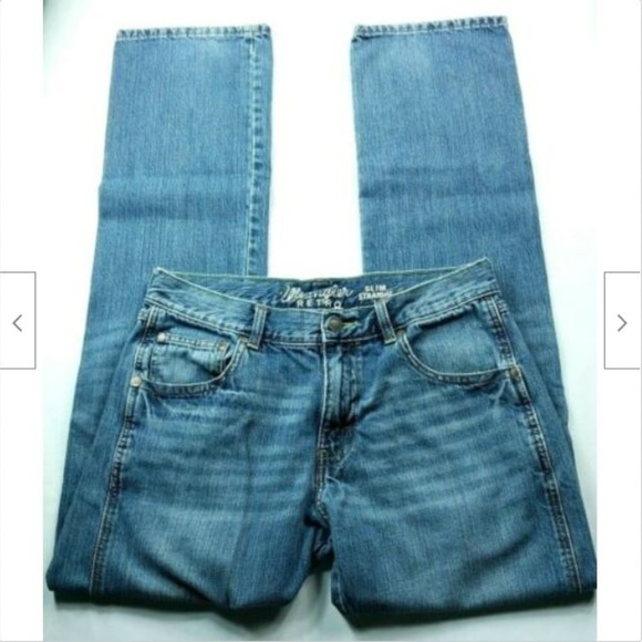 Wrangler Other - Wrangler Retro Men's Slim Straight Jeans 32 X 36